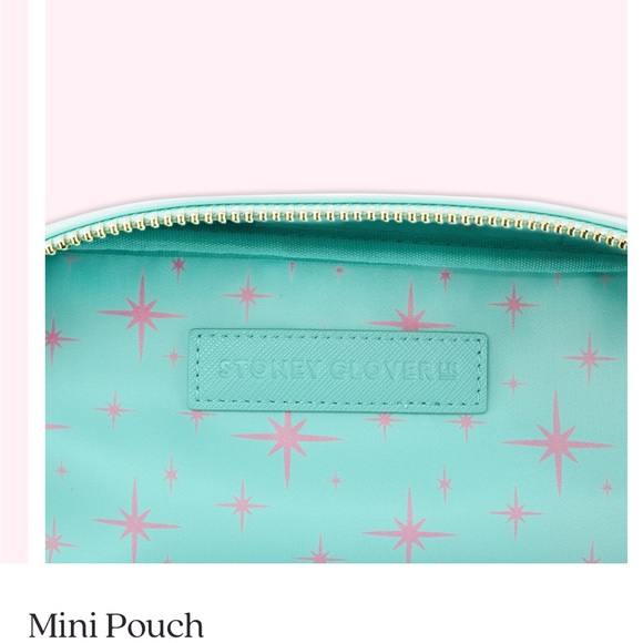 Stoney Clover Lane Cherry On Top Mini Pouch Glitter - Picture 5 of 8